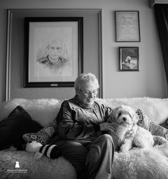 
A self-employed artist, Barbara Hartigan studied at Villiers School and Limerick College of Art before settling in Castleconnell with her husband Leslie in 1970. Honoured as National Housewife of the Year in 1975, she has long balanced creativity, family, and community life. An Honorary Member and Past President of the Limerick Art Society, her portrait collection Putting Names on Faces &mdash; published by her children for her 70th birthday celebrates her talent family, and love for Limerick.


